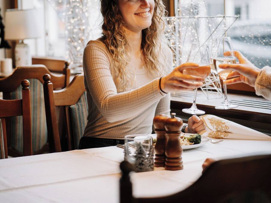 Lunch and dinner served, Regional cuisine
