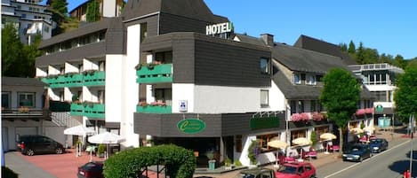 Façade de lâhĂ©bergement