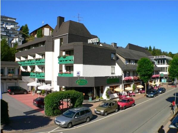 Façade de l’hébergement