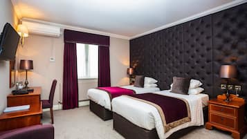 Superior Twin Room | In-room safe, desk, laptop workspace, iron/ironing board
