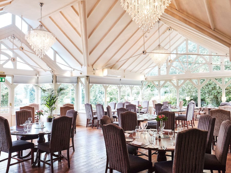 Breakfast, lunch and dinner served