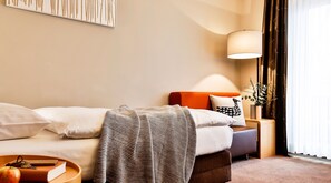 Habitación individual clásica | Ropa de cama hipoalergénica, decoración individual, escritorio