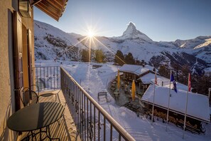 Balcony view - Riffelalp Resort 2222m (Zermatt)
