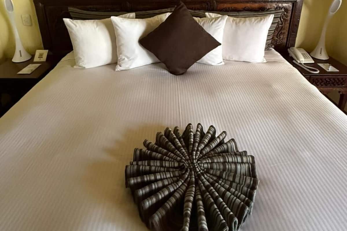 Suite principal con 2 dorm. | Ropa de cama de alta calidad y edredón 