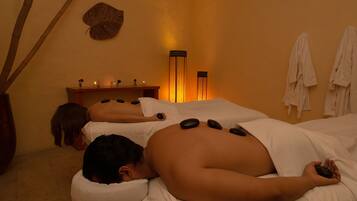 Couples treatment room(s), sauna, steam room, body treatments