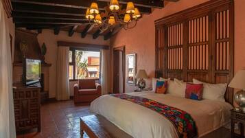 Suite principal con 2 dorm. | Ropa de cama de alta calidad y edredón