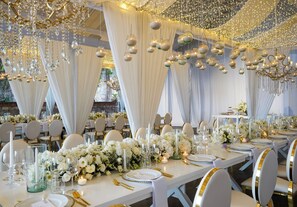 Innenbereich für Hochzeiten