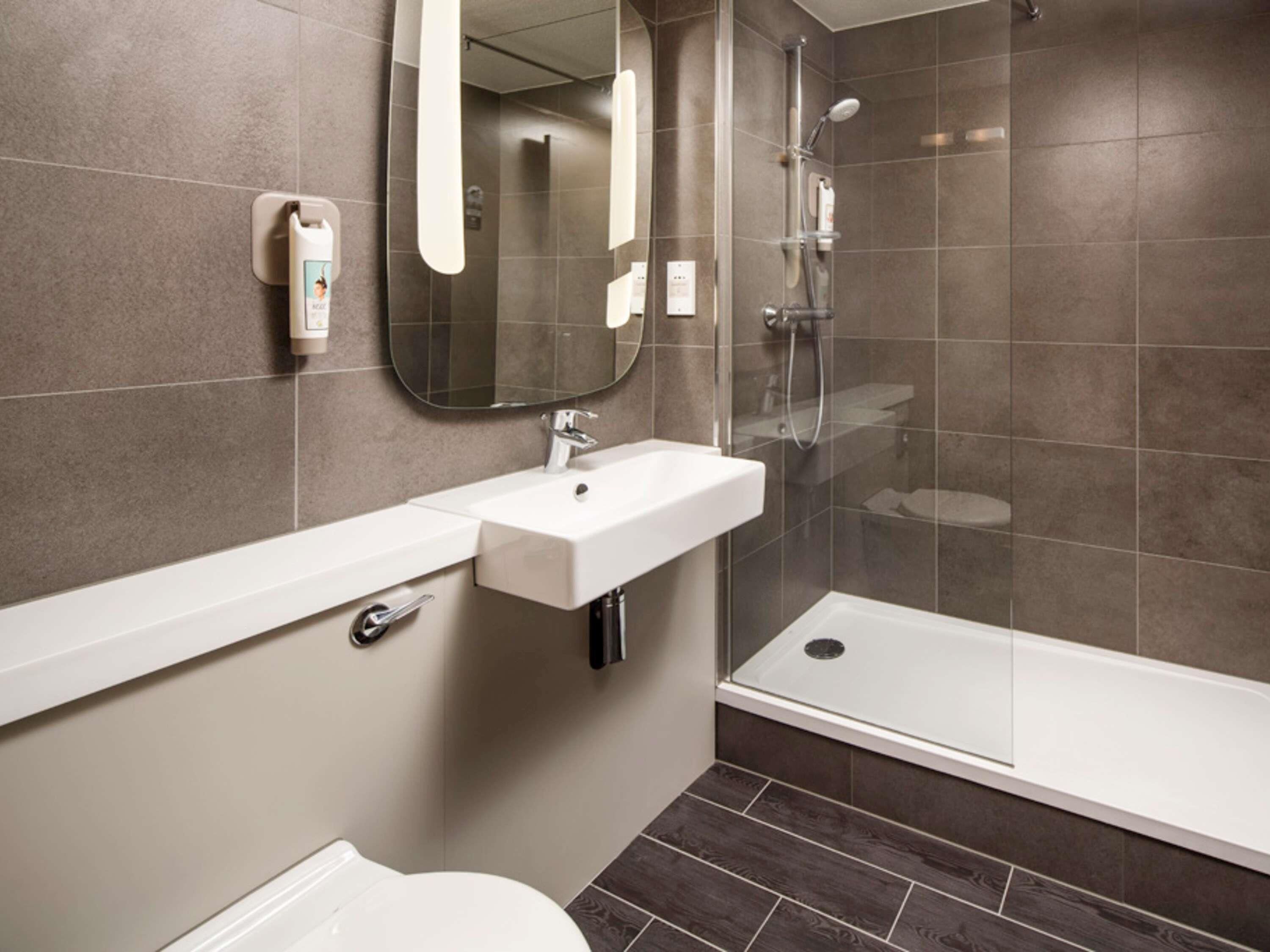 Memory-foam beds, desk, blackout curtains, free WiFi