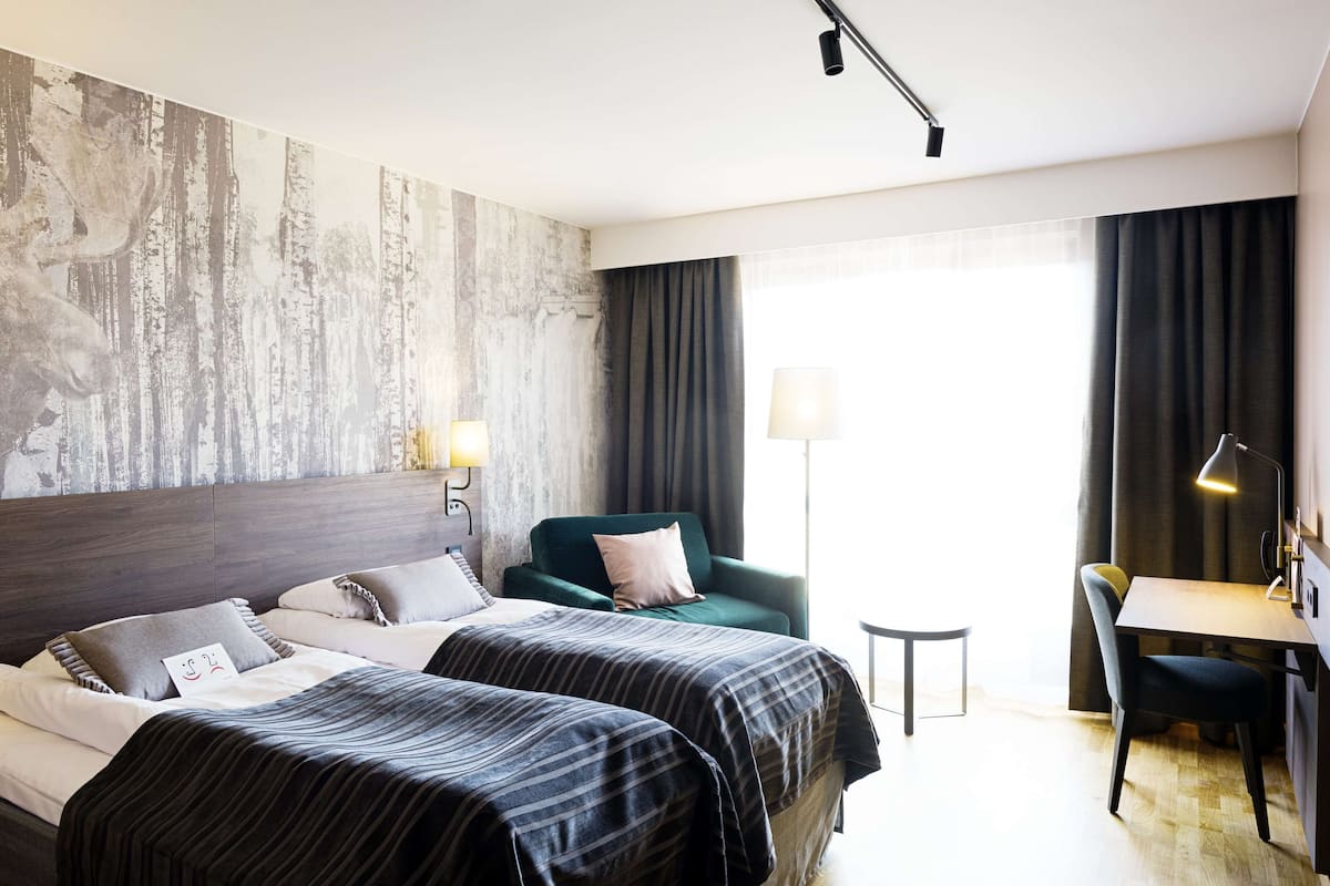 Desk, iron/ironing board, free WiFi, bed sheets