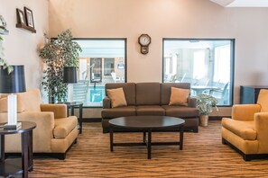Sala de estar en el lobby