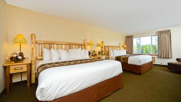 Blackout curtains, iron/ironing board, free WiFi, bed sheets