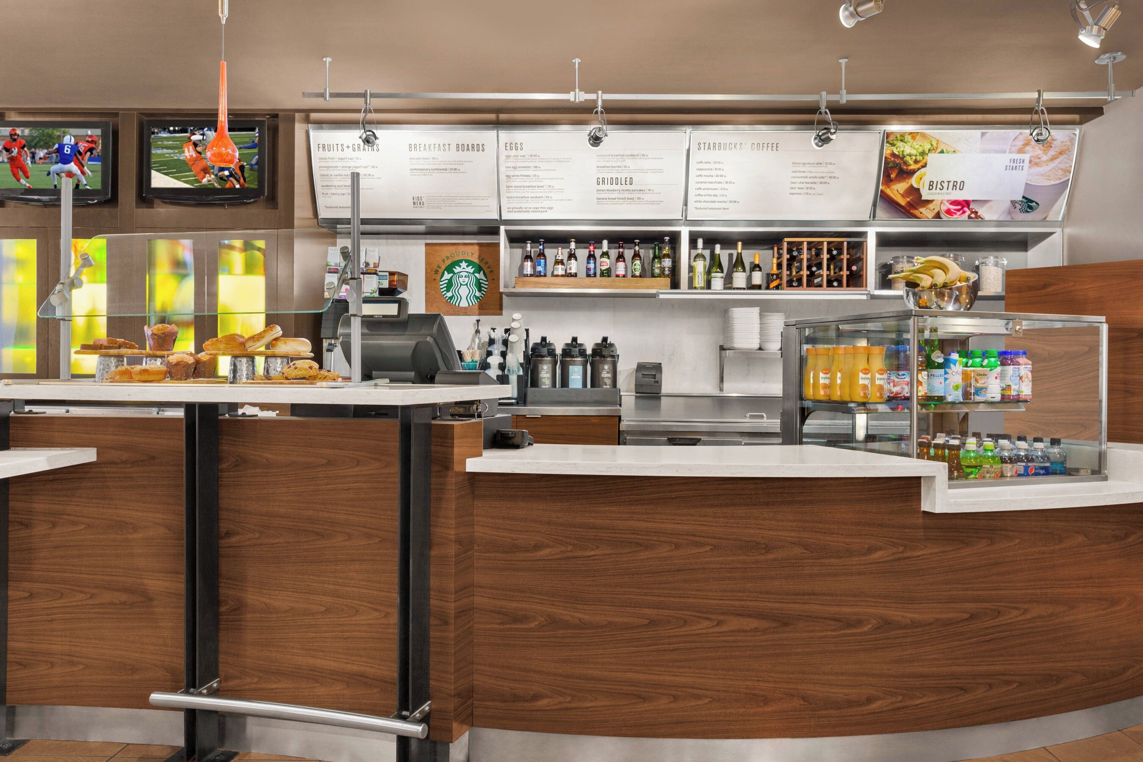 daily cooked-to-order breakfast for a fee