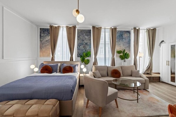 Coffres-forts dans les chambres, Wi-Fi gratuit, draps fournis