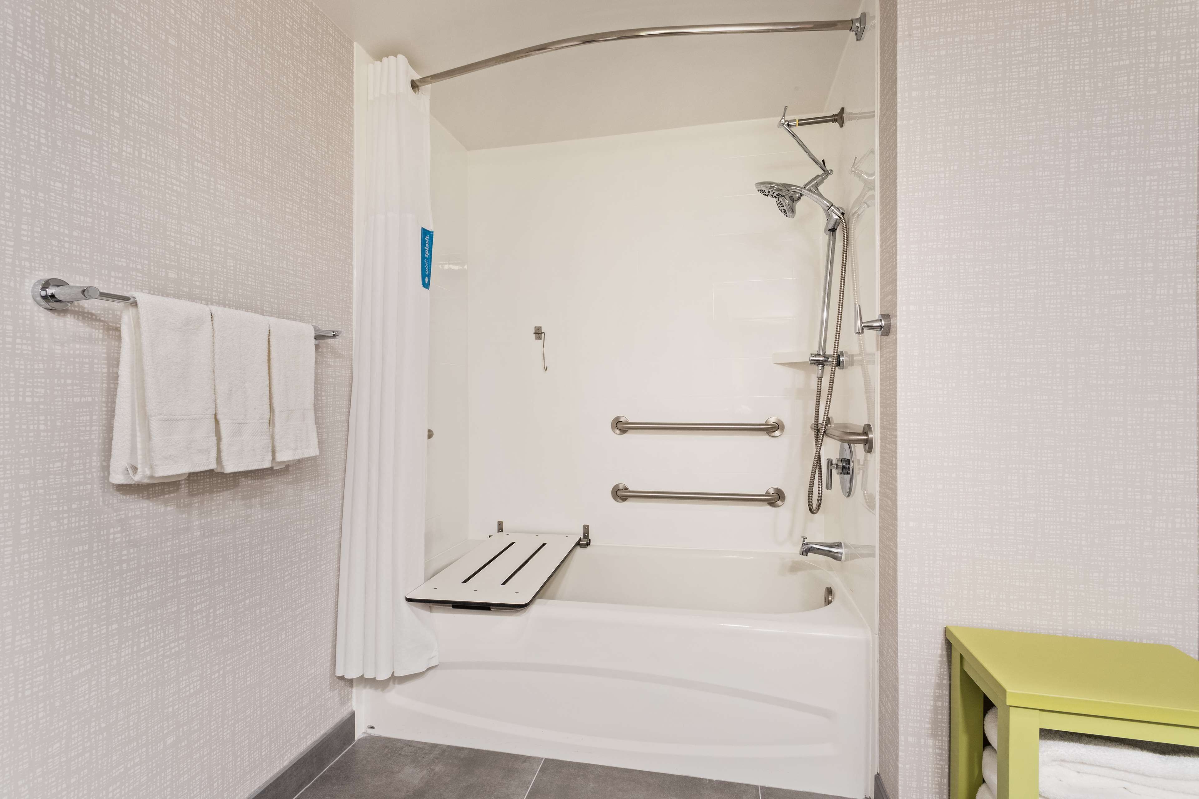 free toiletries, hair dryer, towels, soap