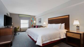 En 42-tommers LCD-TV med kabel-kanaler samt TV