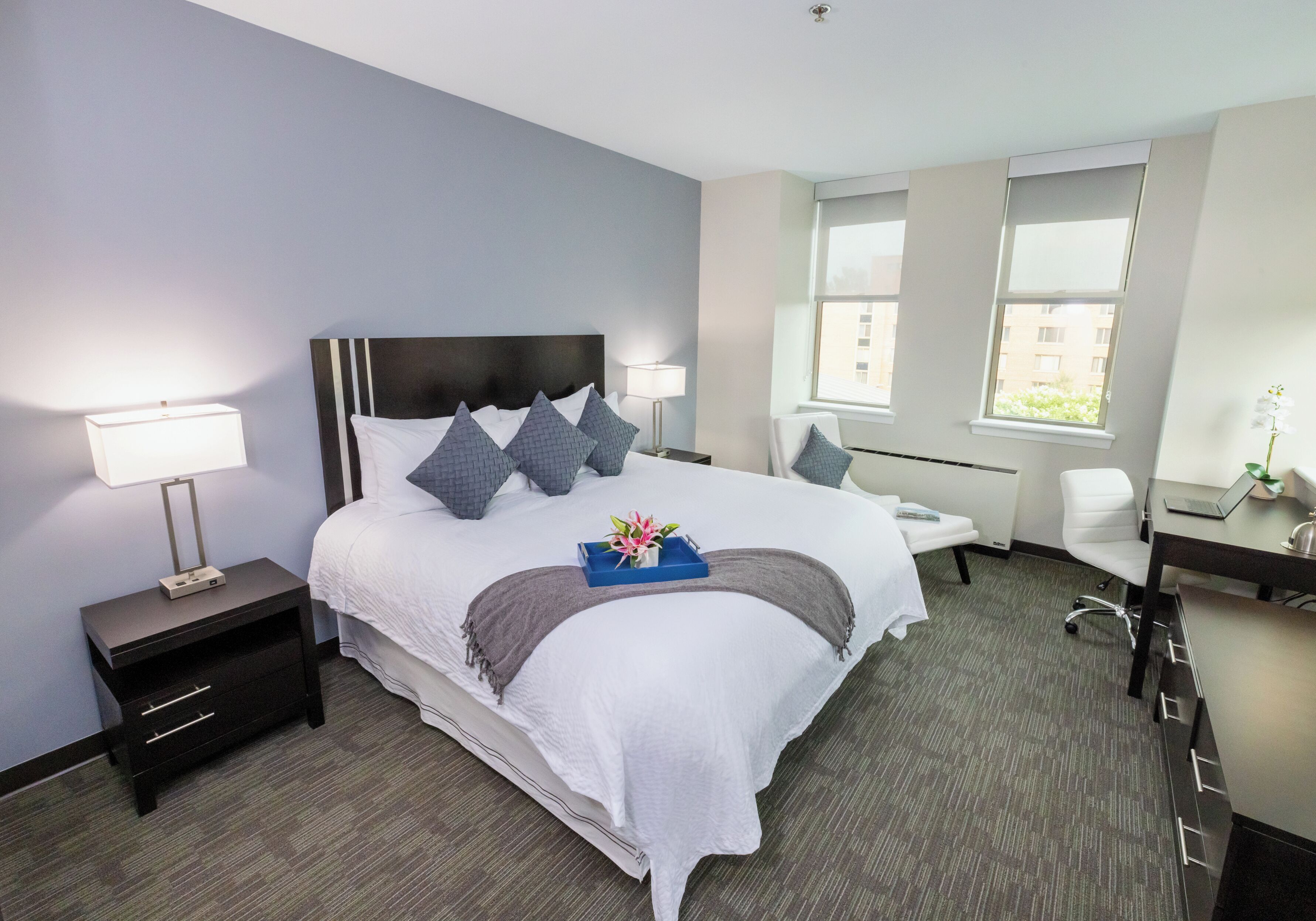 In-room safe, desk, laptop workspace, iron/ironing board