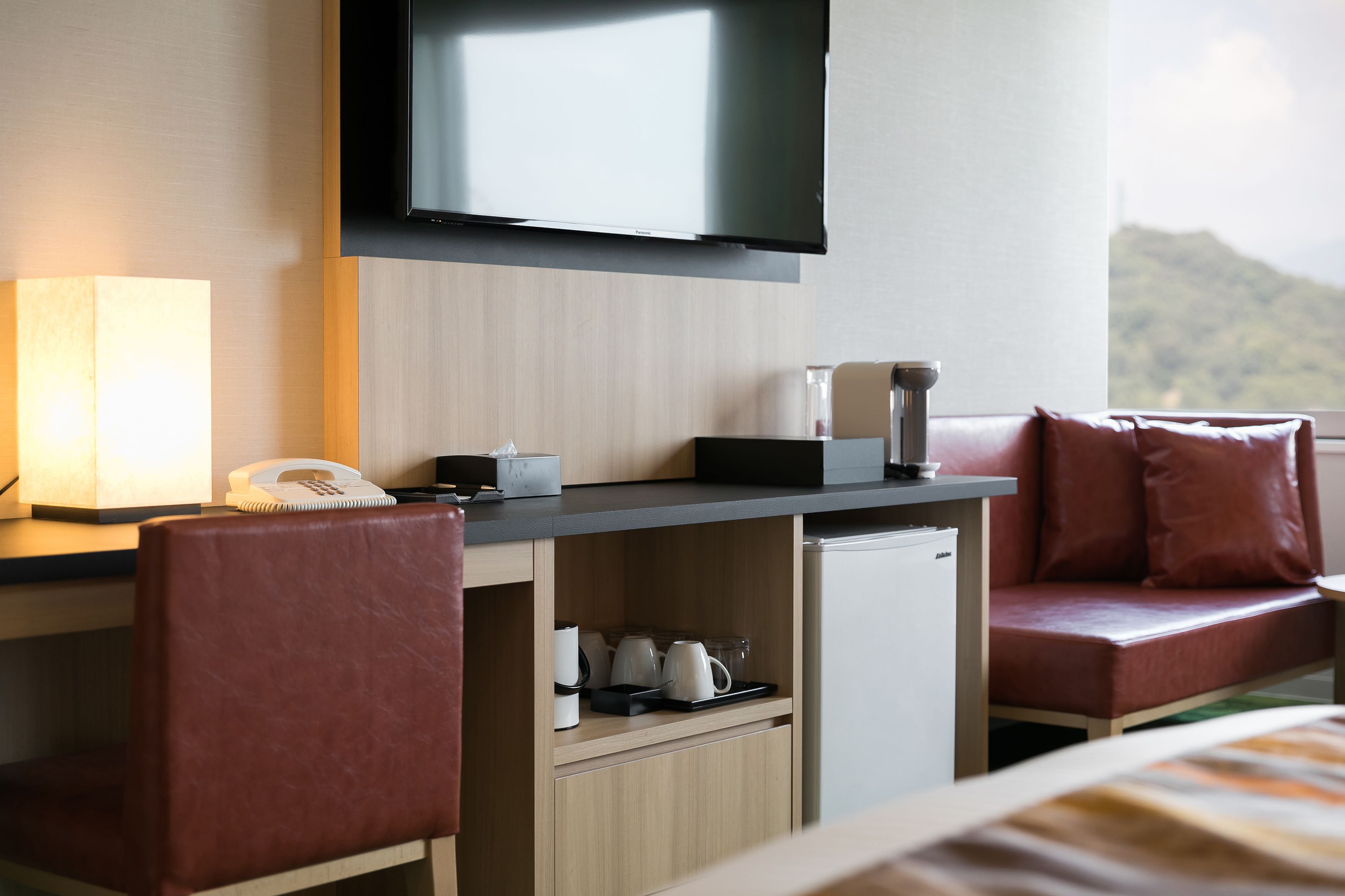 premium bedding, minibar, in-room safe, desk