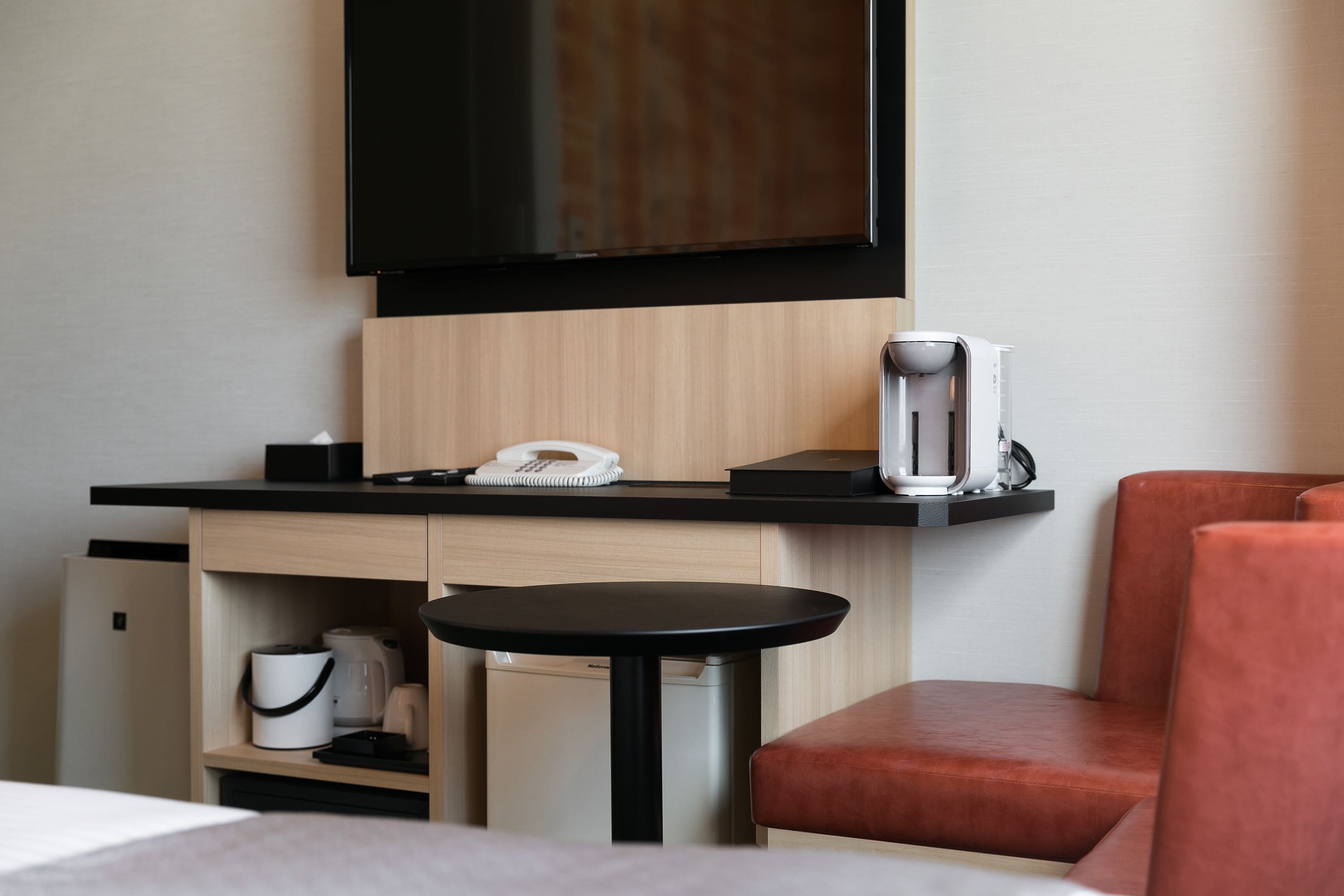 premium bedding, minibar, in-room safe, desk