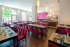 Daily buffet breakfast (EUR 21 per person)