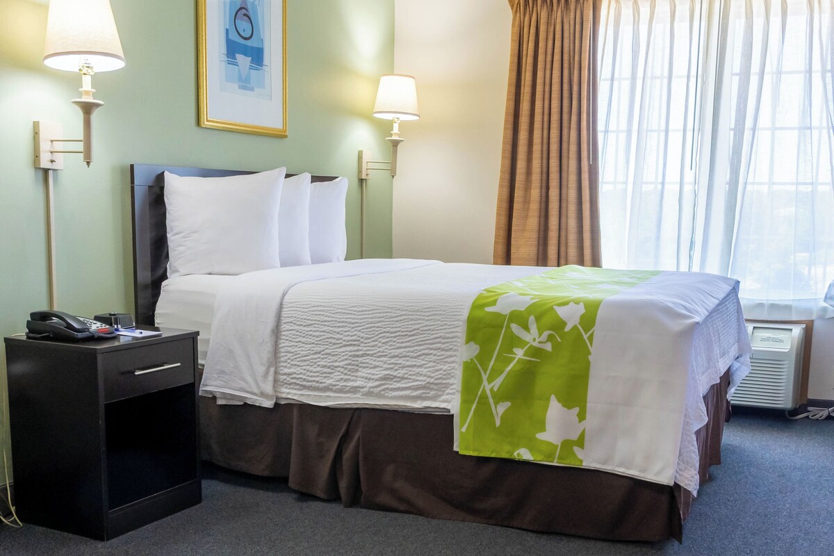Premium bedding, iron/ironing board, free WiFi, bed sheets
