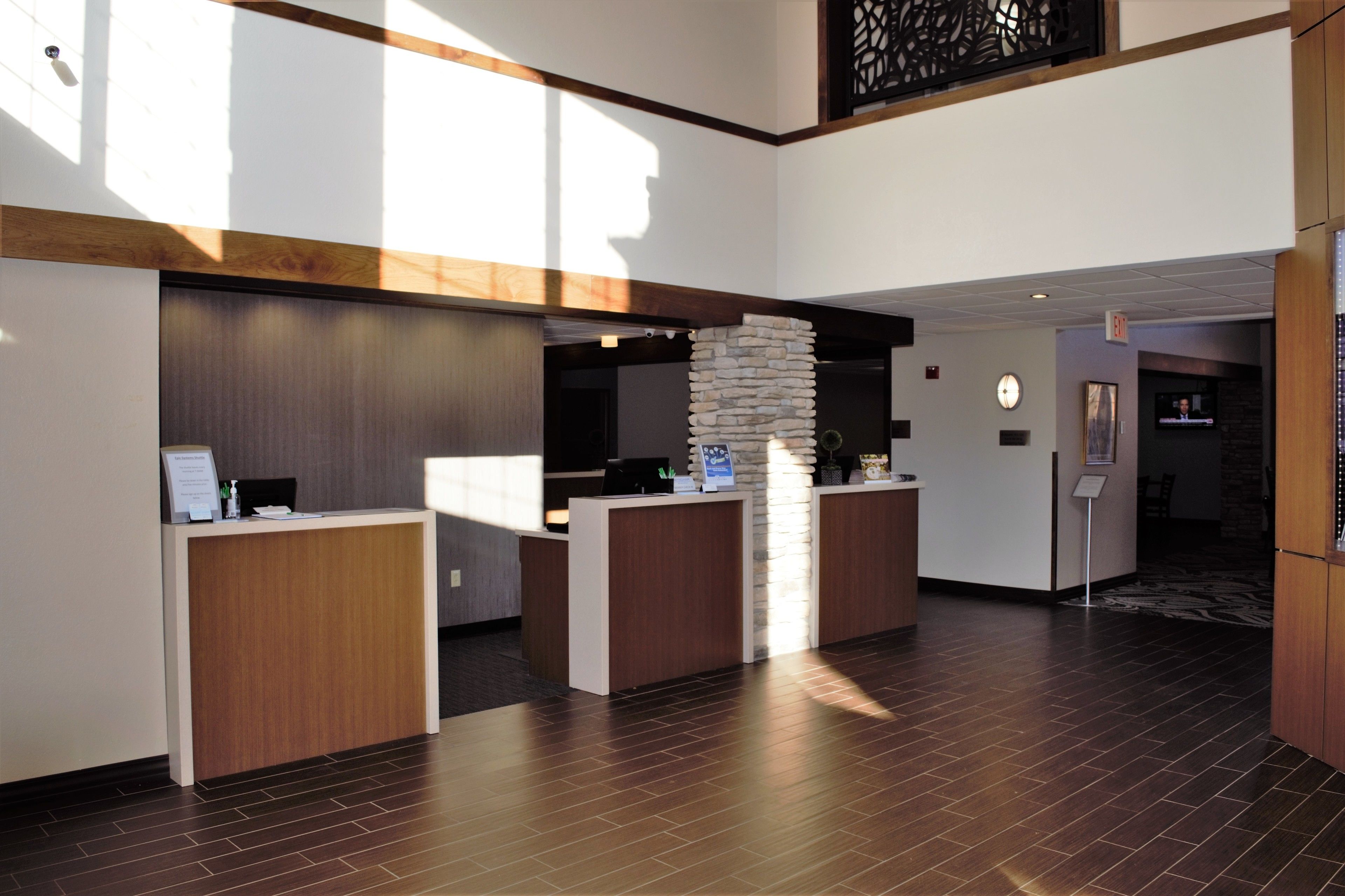 check-in/check-out kiosk