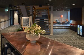 Sala de estar en el lobby