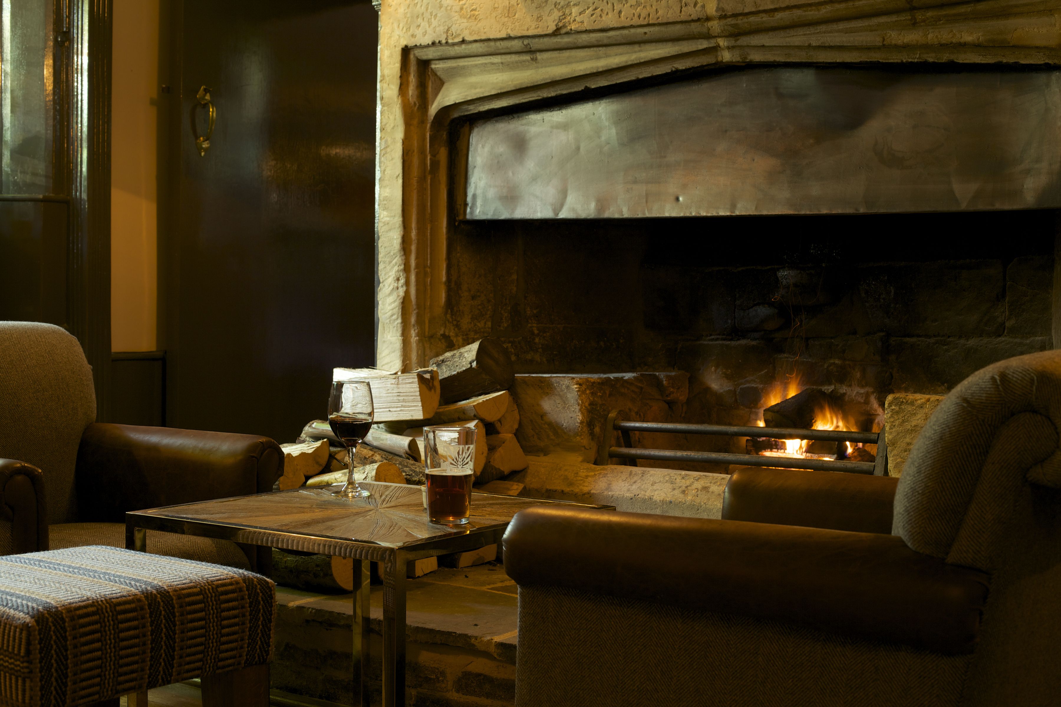 Sitteområde i lobbyen