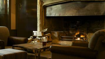 Sitteområde i lobbyen