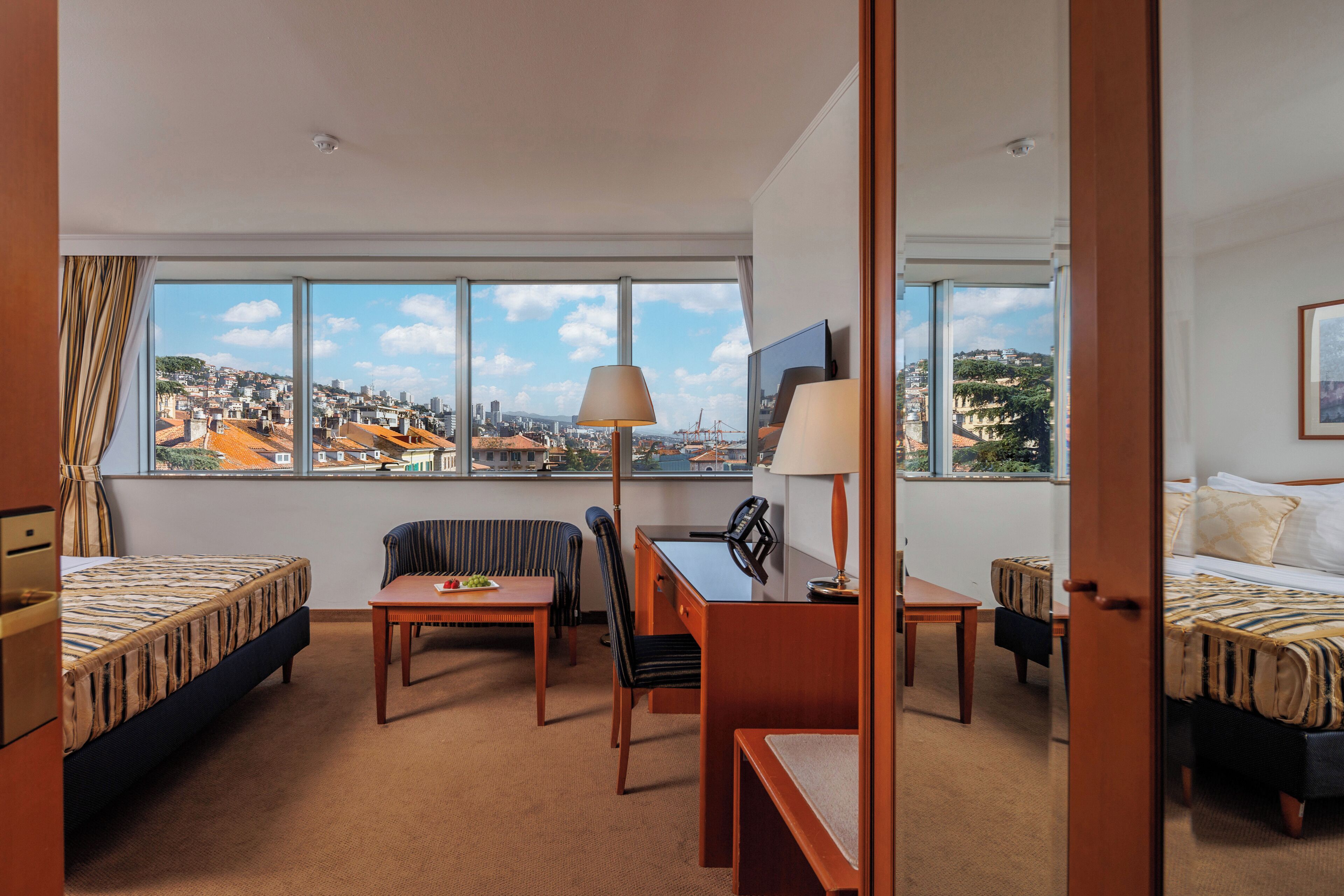 superior double or twin room- accessible | premium bedding, down duvets, minibar, in-room safe