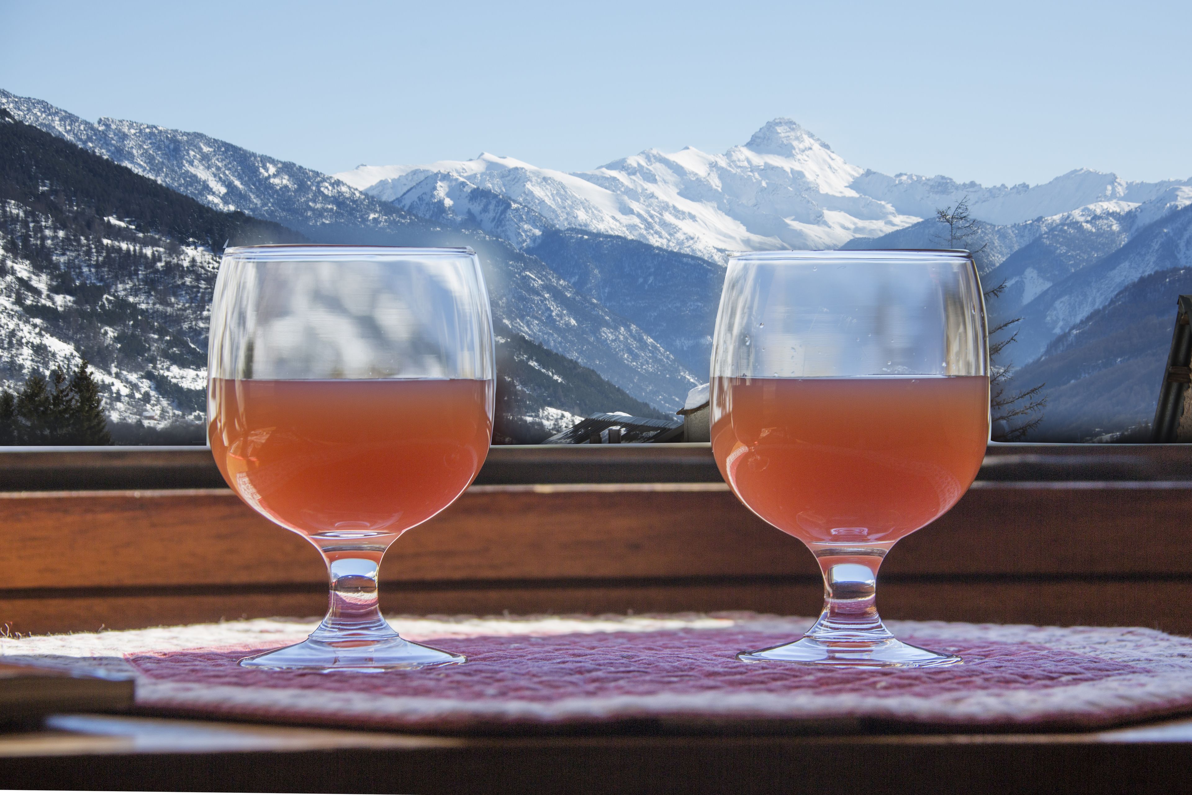 mini suite duplex, mountain corner, quadruple, 3rd floor, south, balcony, garden view | 1 bedroom, minibar, in-room safe, desk