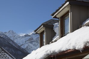 Mini Suite duplex, Mountain corner, Quadruple, 3rd Floor, South, Balcony, Garden view | Extérieur