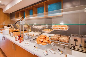 Gratis frukostbuffé varje dag 