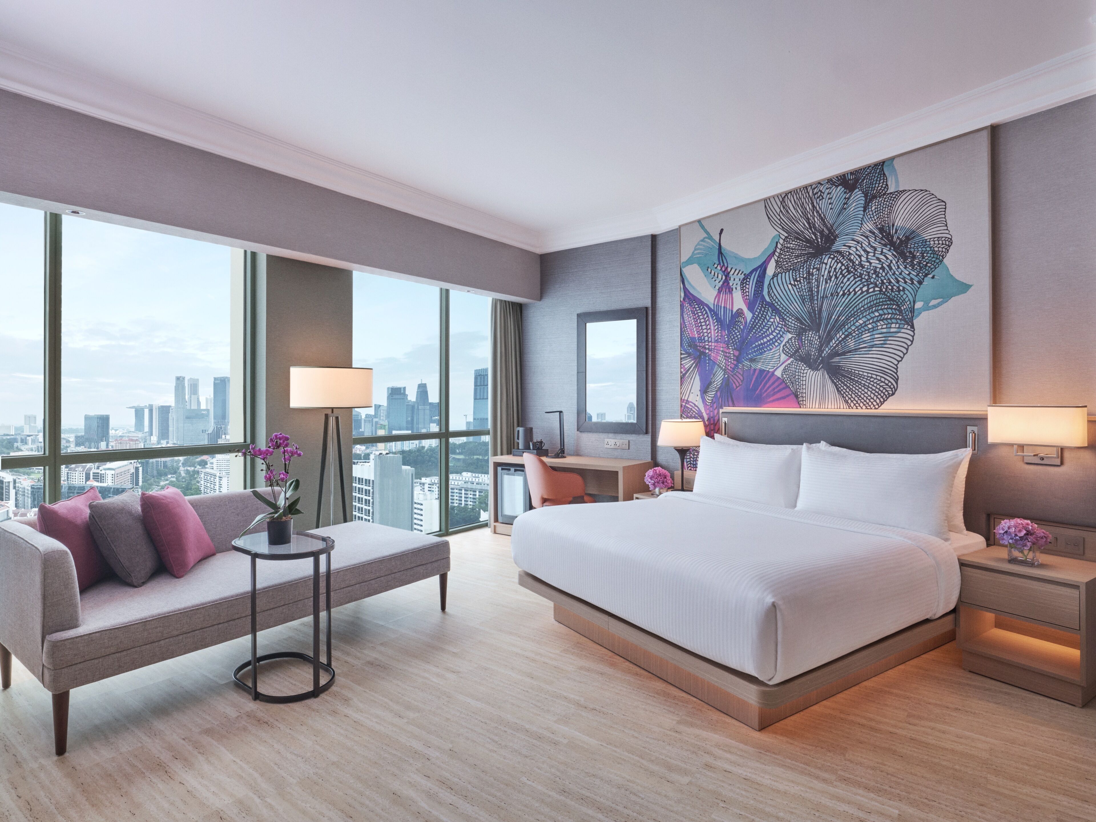 Premier Room, Multiple Beds (Waterfront - Newly renovated room) | Minibar, in-room safe, laptop workspace, blackout drapes