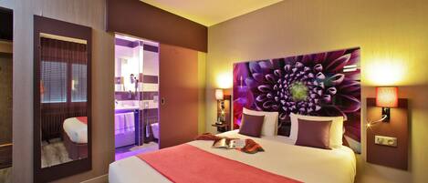 Literie de qualité supérieure, coffres-forts dans les chambres, bureau