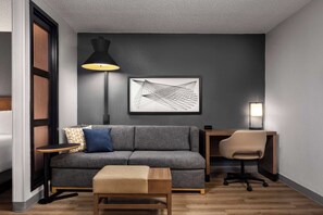 Premium bedding, pillowtop beds, in-room safe, desk