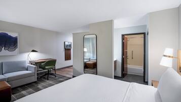 Suite estudio, 1 cama de matrimonio grande (Sofa Bed) | 1 dormitorio, espacio para trabajar con un portátil, cortinas opacas