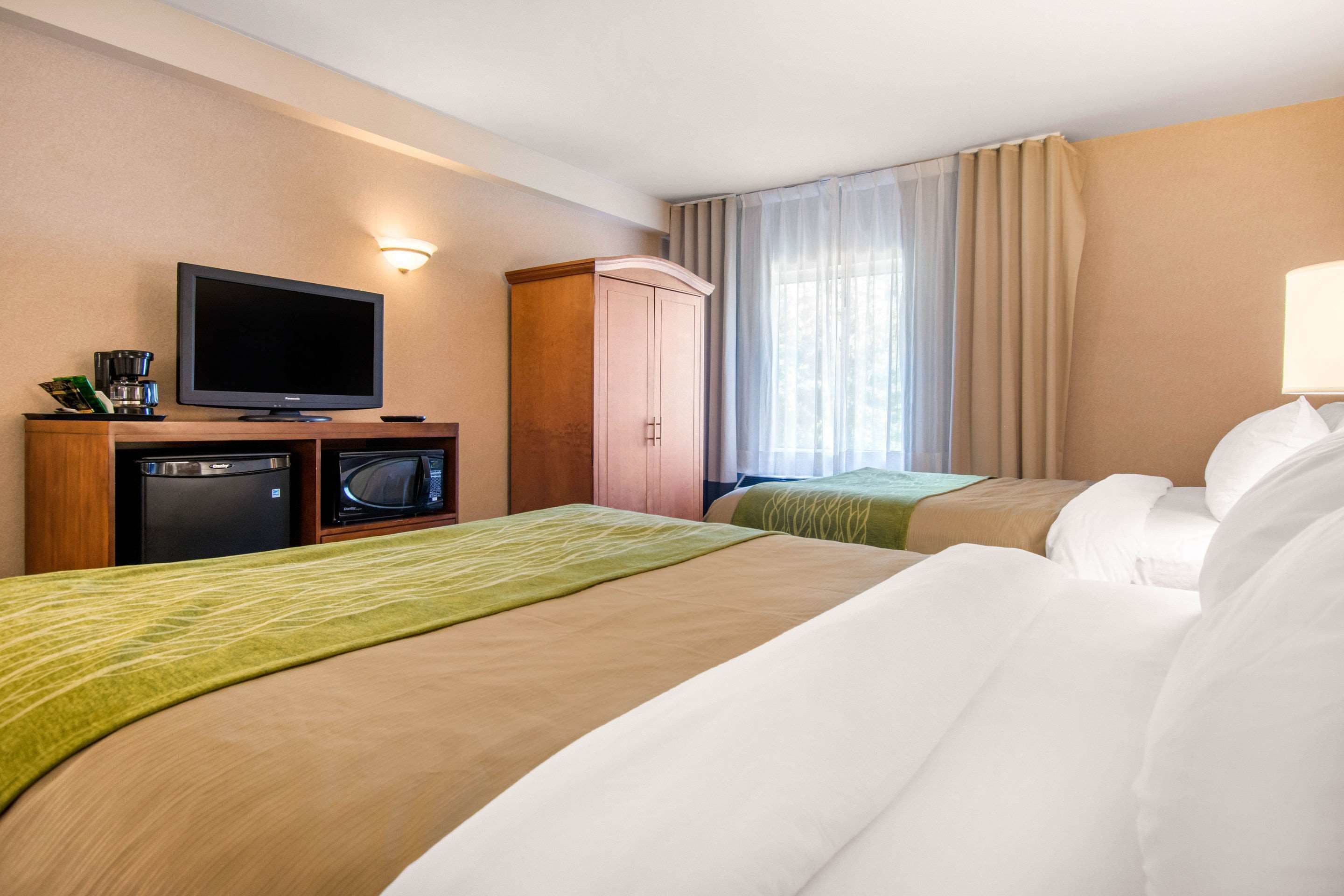 suite, 2 queen beds, non smoking (two person sofabed) | premium bedding, desk, blackout curtains, iron/ironing board