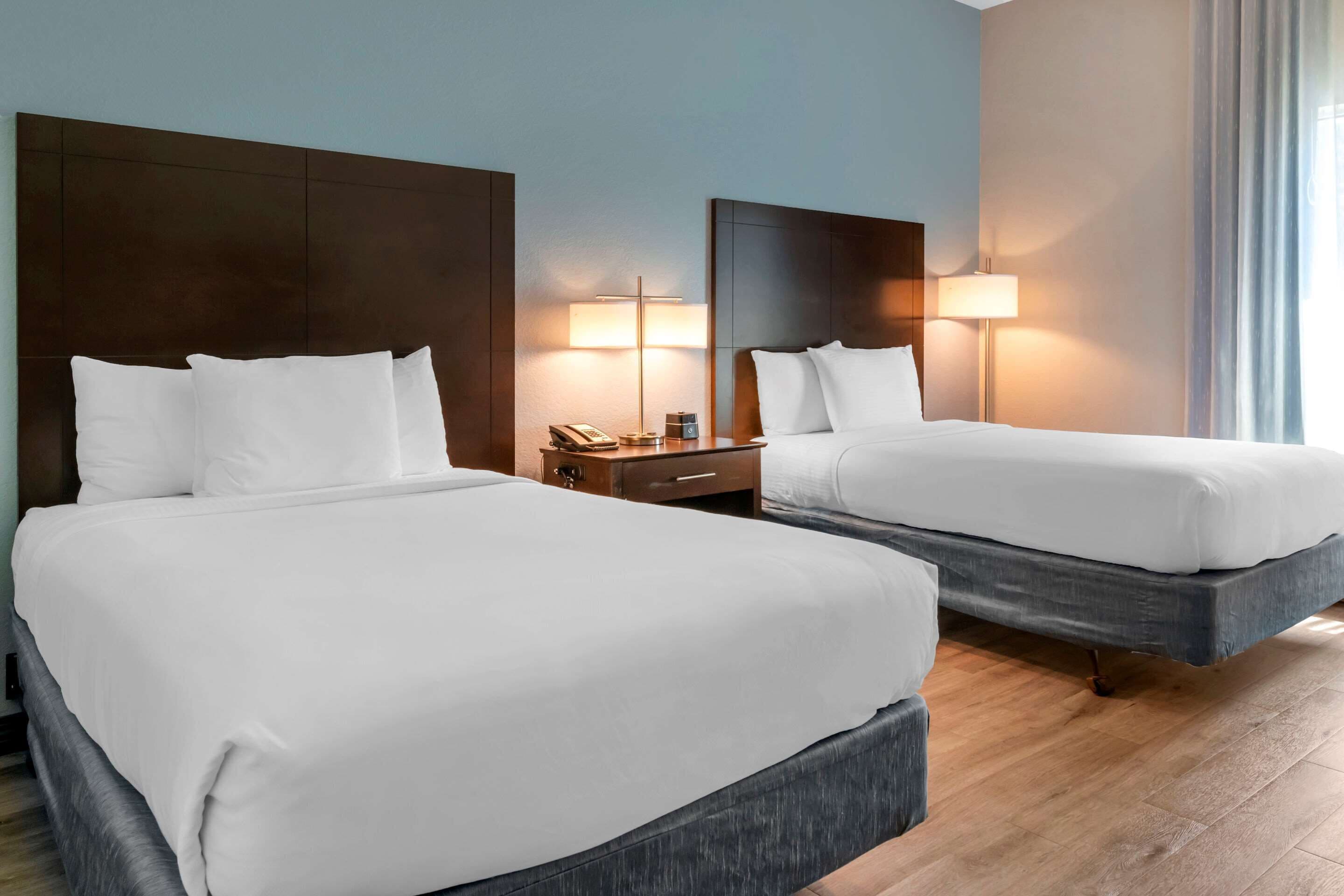 room, 2 double beds, accessible, non smoking | individually decorated, individually furnished, desk, laptop workspace