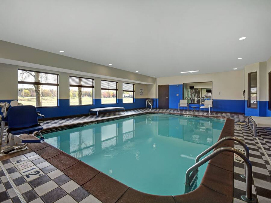 Una piscina techada