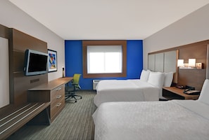 Chambre Standard, 2 grands lits | 1 chambre, matelas Tempur-Pedic, décoration personnalisée