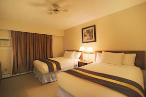 In-room safe, desk, blackout curtains, iron/ironing board