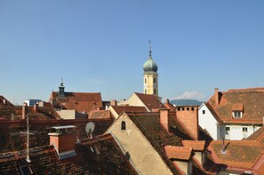Blick von der Unterkunft