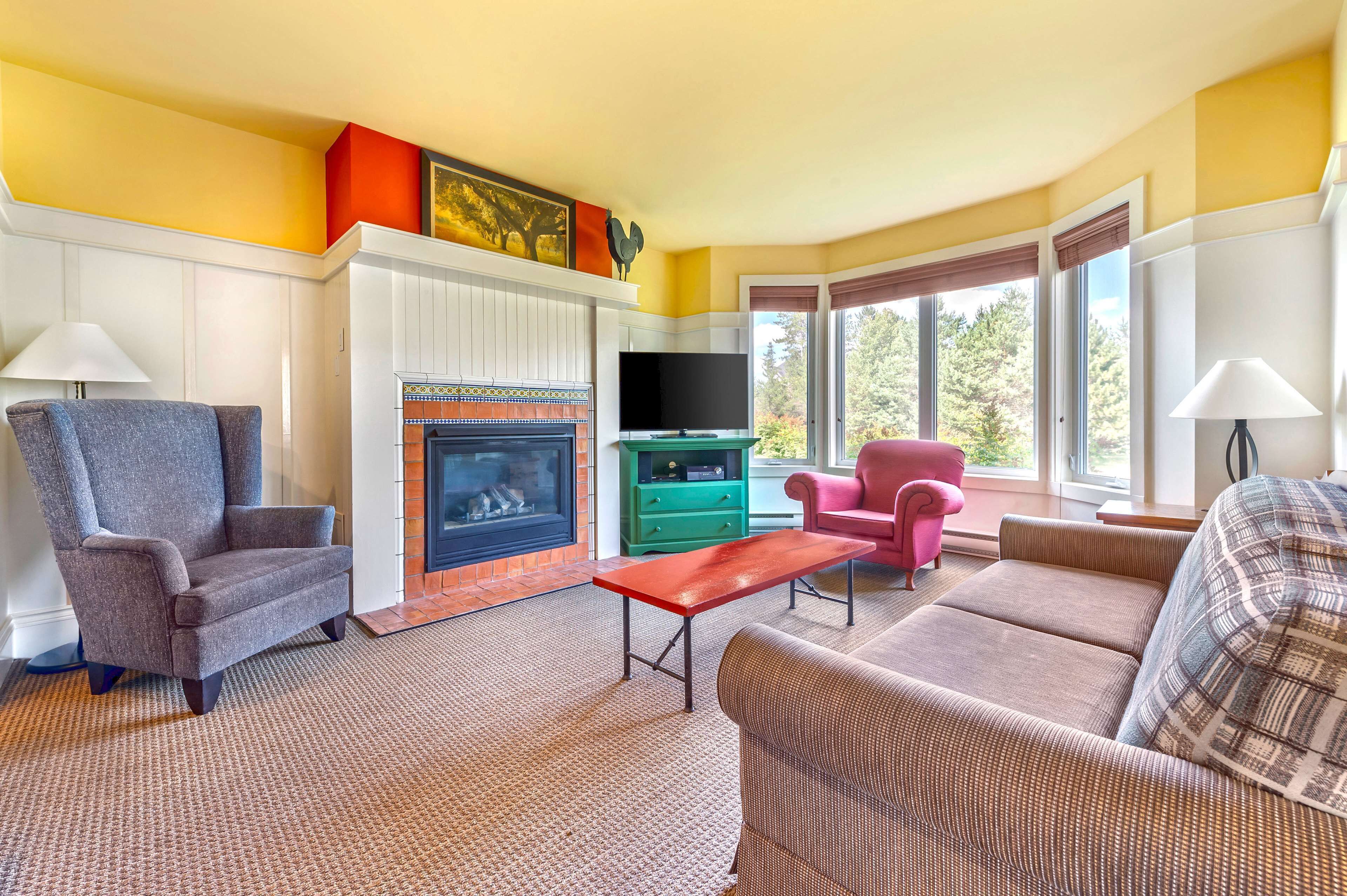 Kamar, 1 kamar tidur (Les Terrasses) | Area keluarga | TV dan pemutar DVD