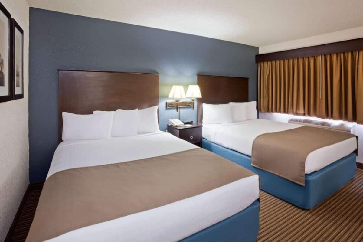 Desk, iron/ironing board, free cribs/infant beds, rollaway beds