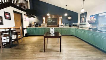 Free daily full breakfast