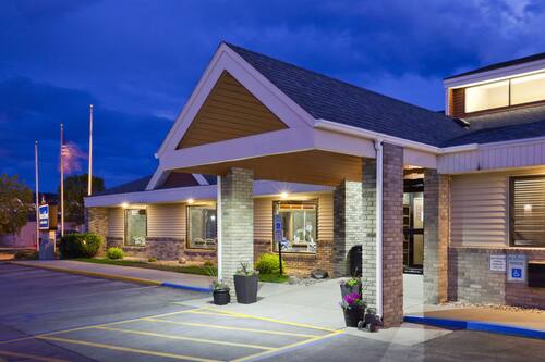 Front of property - evening/night