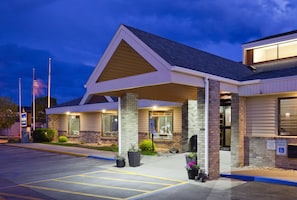 Front of property - evening/night