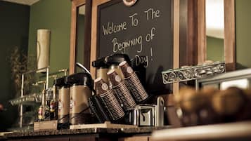 Free daily full breakfast