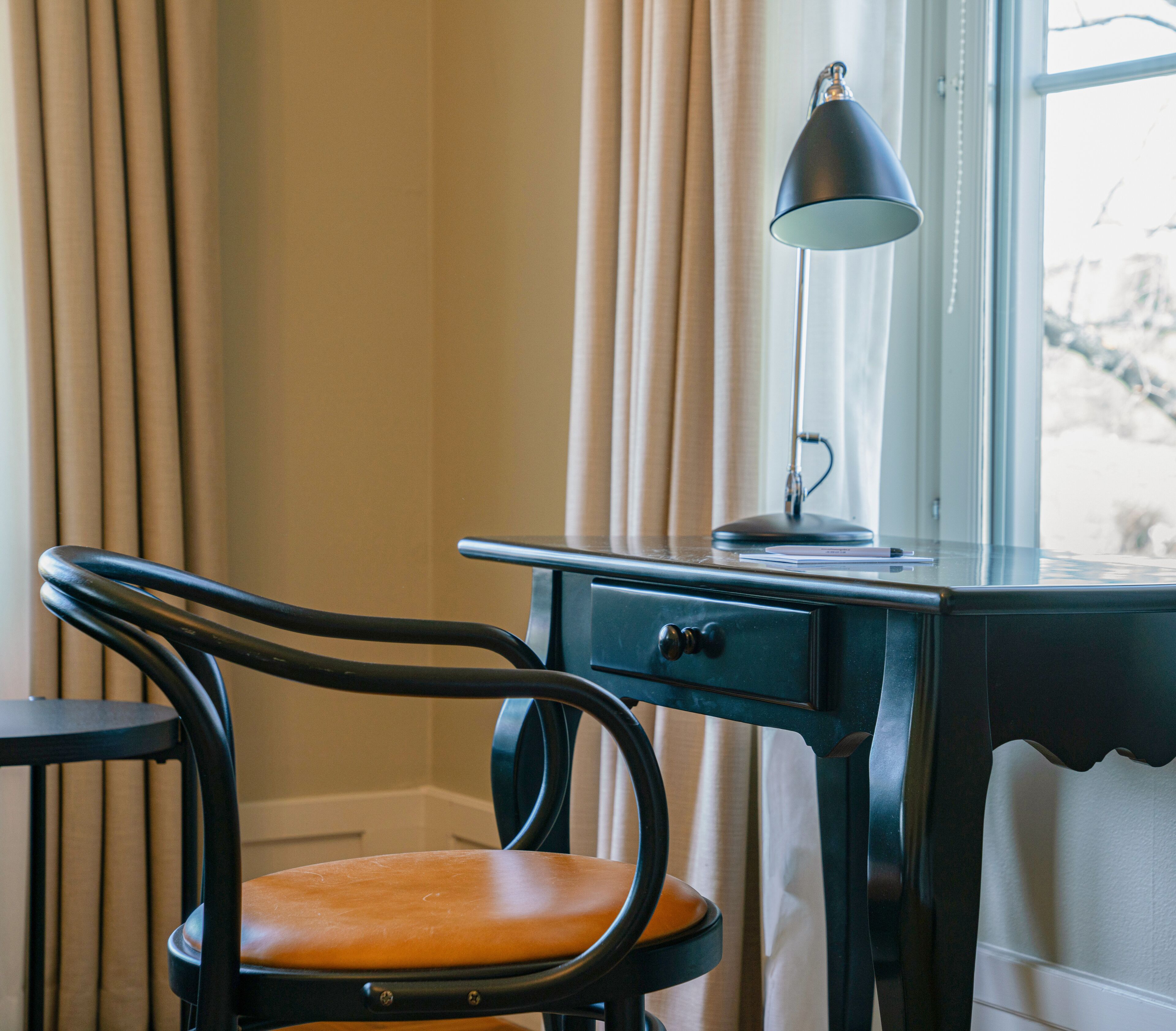 royal suite (haga) | minibar, in-room safe, desk, laptop workspace