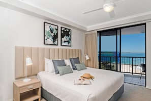 豪華公寓, 2 間臥室, 海景 | 客房內保險箱、隔音、熨斗/熨衣板、搖籃/嬰兒床